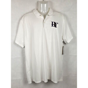 NEW Holy Family Uniform T-Shirt polo Size XL Dri-fit Nike White Short Sleeve